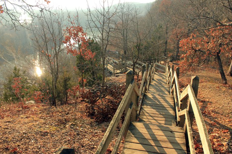 Castlewood River Scene Trail in Missouri.